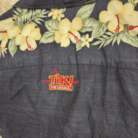 Winnie Fashion Hawaii Cotton Hawaiian Button Down XL - Picture 5 of 5